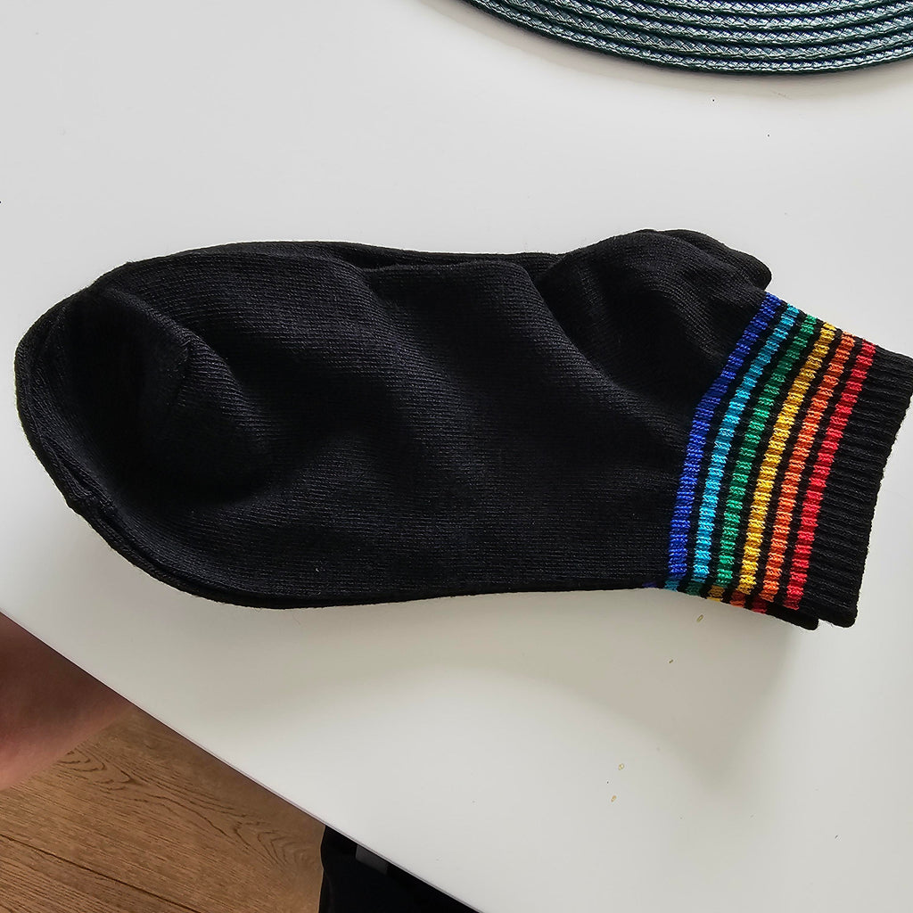Pride Heart Socks – Hvit