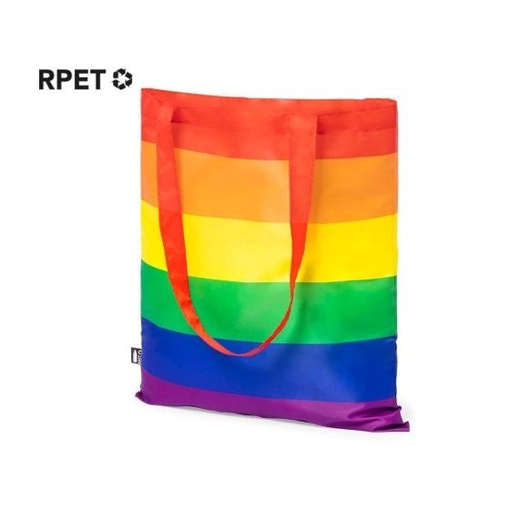 Pride handlenett av resirkulert plast RPET