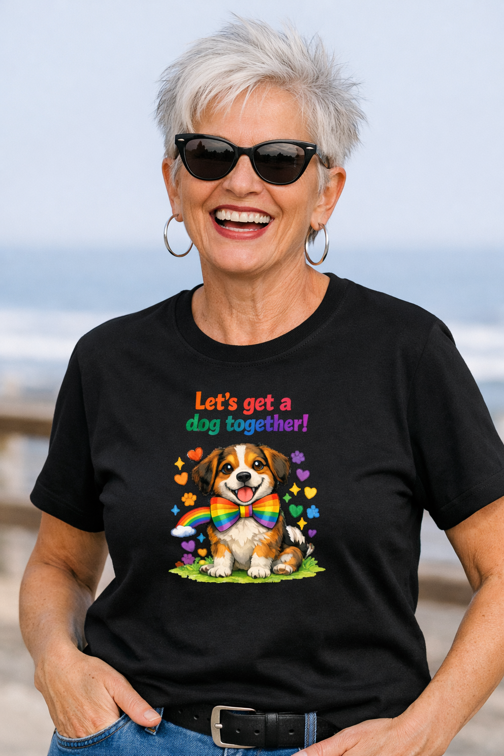 Let's get a dog together