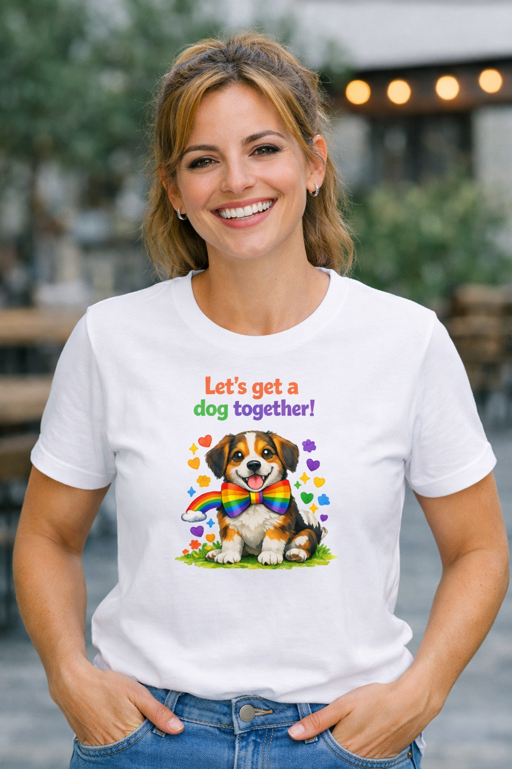 Let's get a dog together