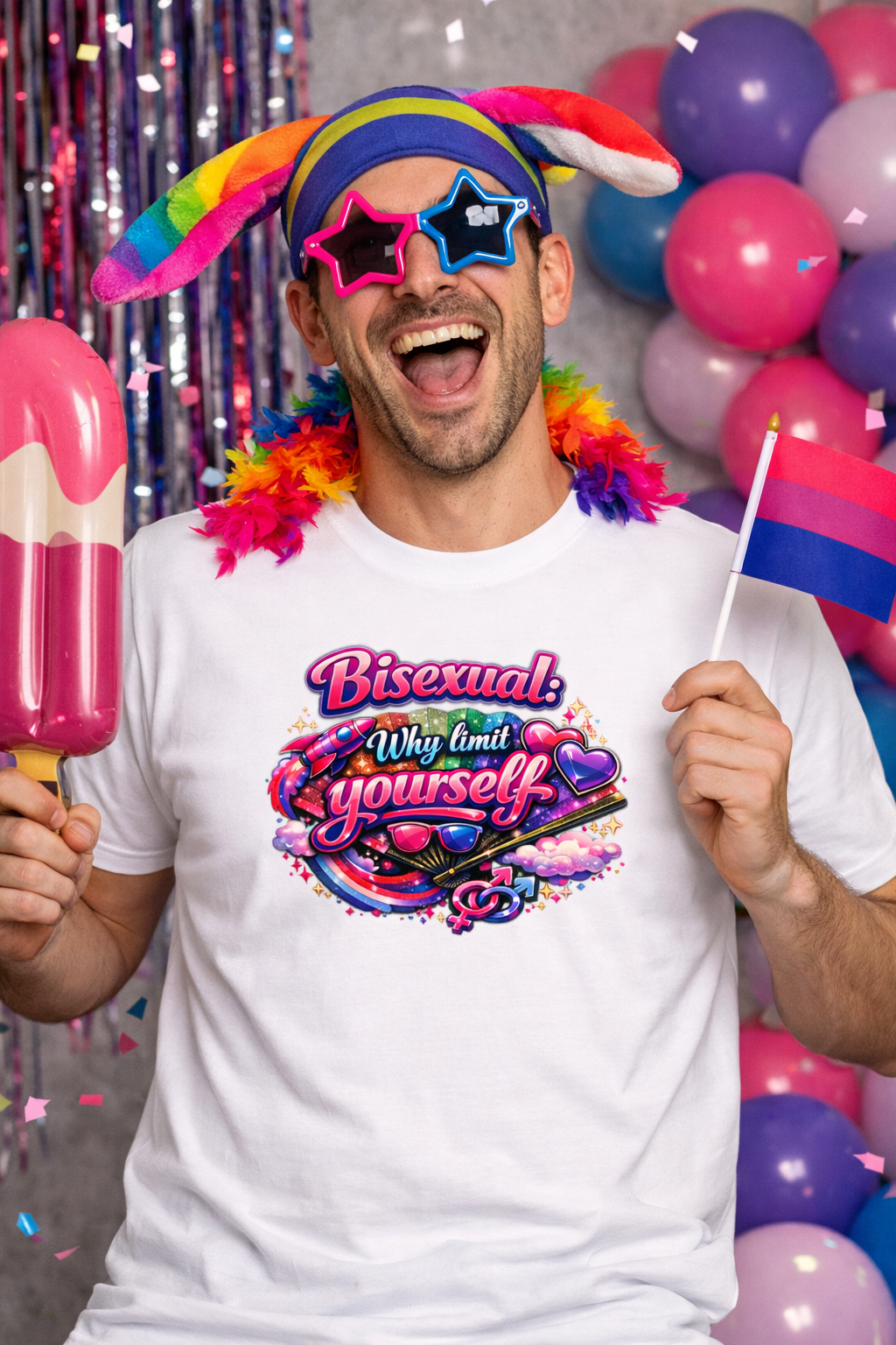 Bisexual, why limit youself, retro