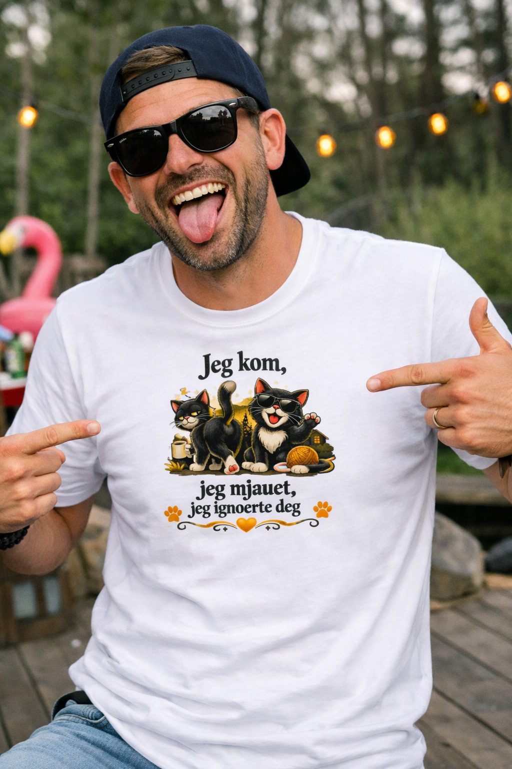 Jeg kom, jeg majuet, jeg ignorerte deg