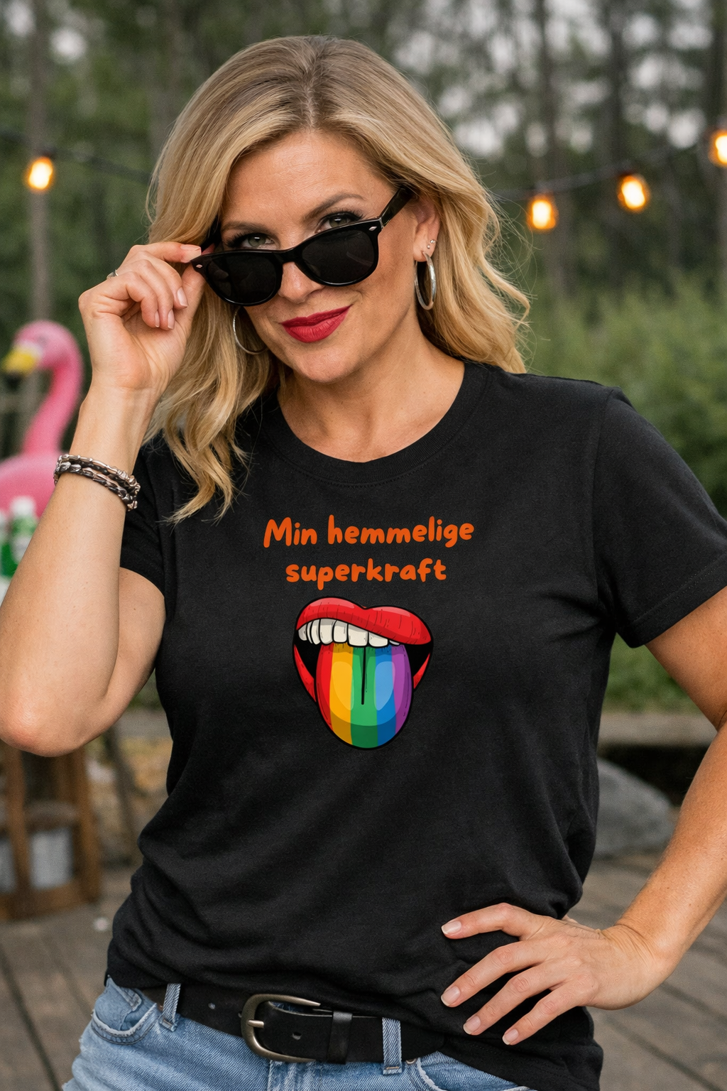 Min hemmelige superkraft – T-skjorte