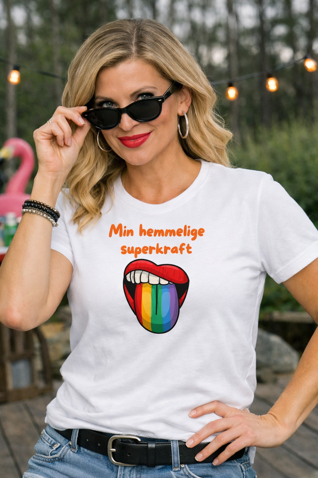 Min hemmelige superkraft – T-skjorte