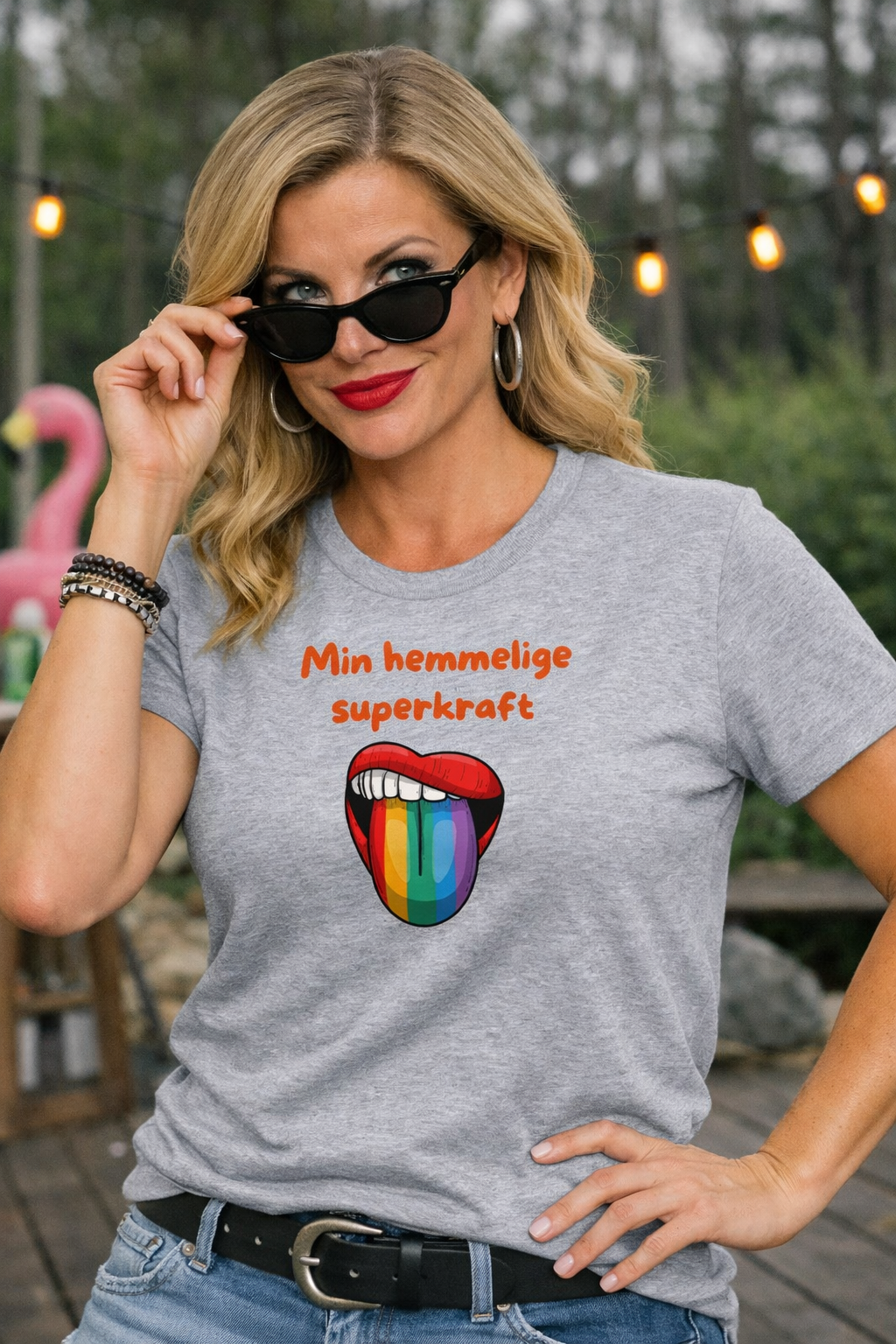 Min hemmelige superkraft – T-skjorte