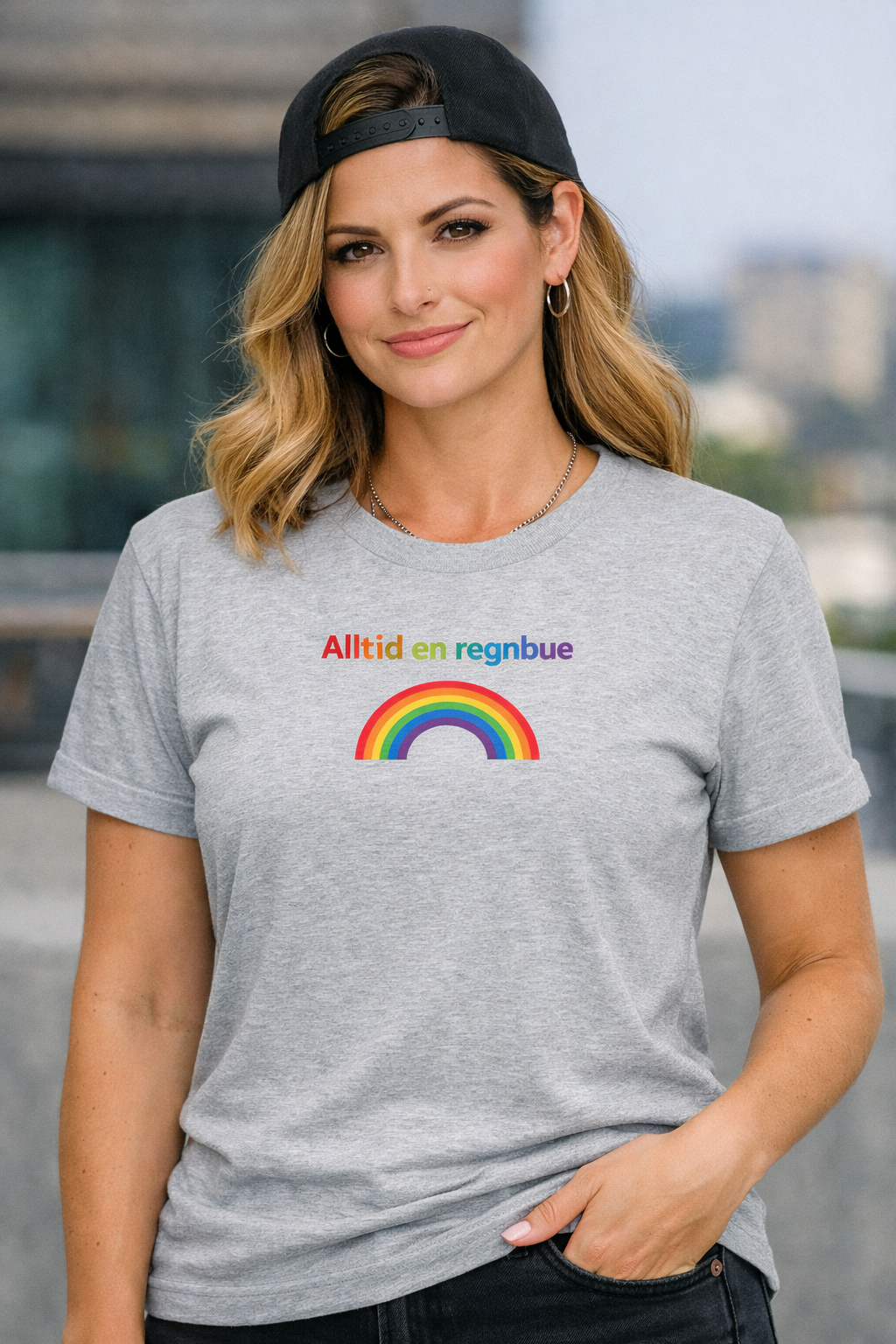 Alltid en regnbue – T-skjorte