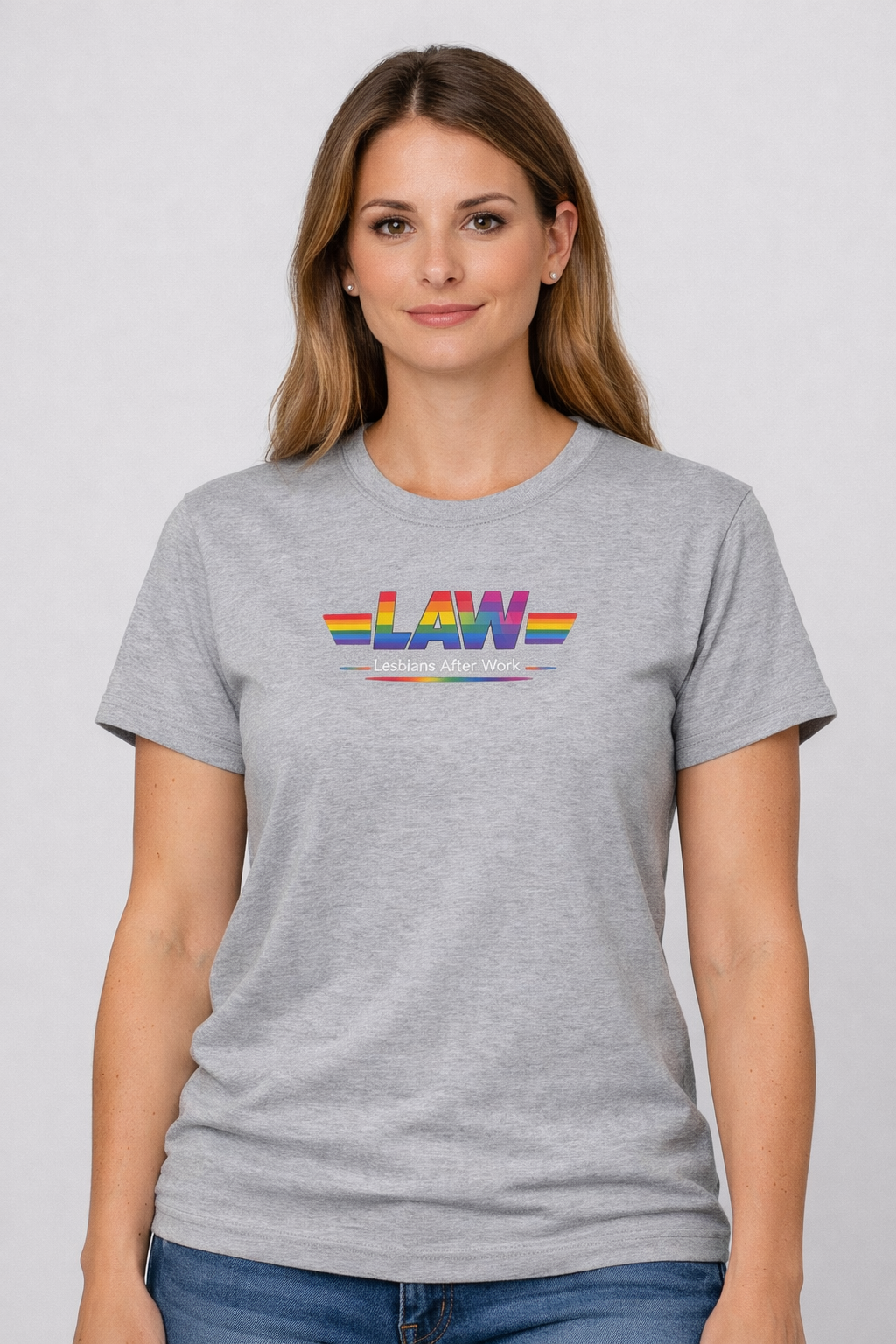 LAW – Lesbians After Work T-skjorte