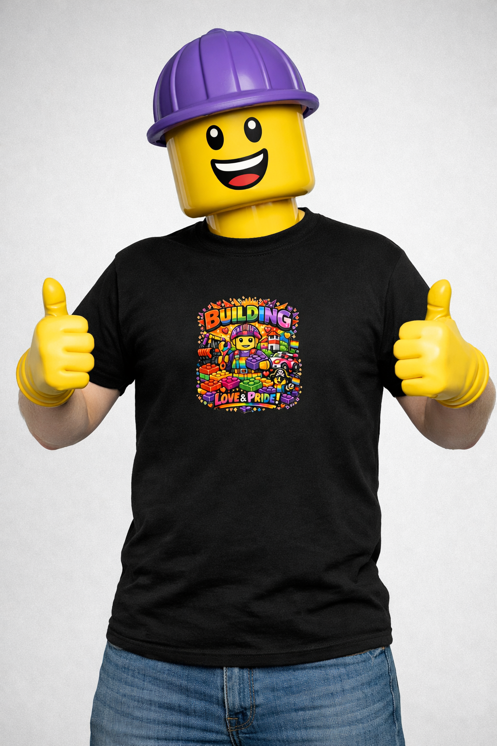Building Love & Pride! – T-skjorte