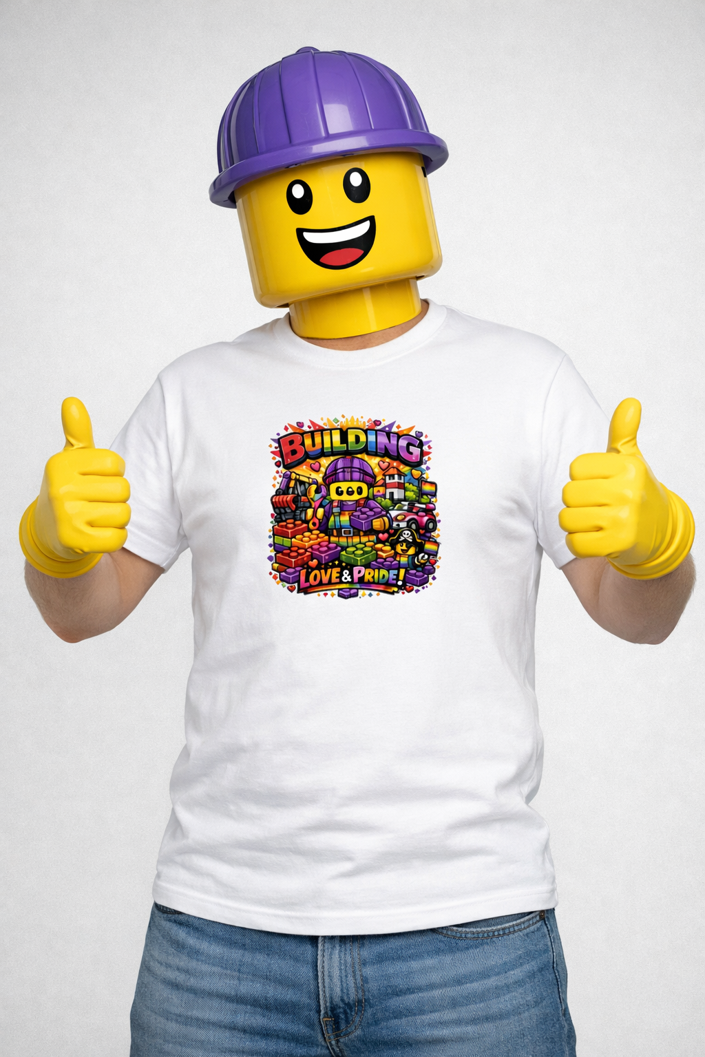 Building Love & Pride! – T-skjorte