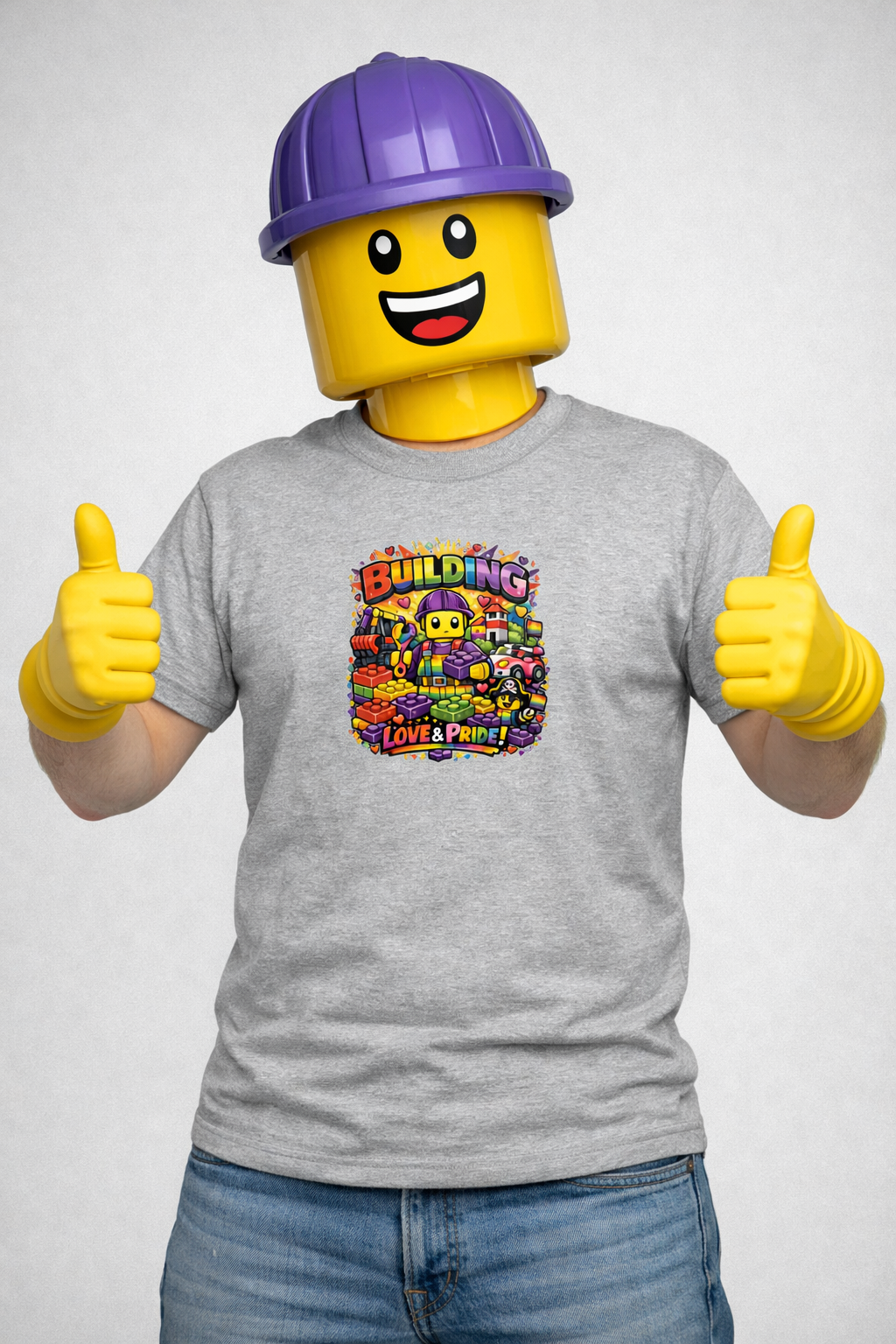 Building Love & Pride! – T-skjorte