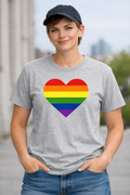 Pride Hjerte T-skjorte