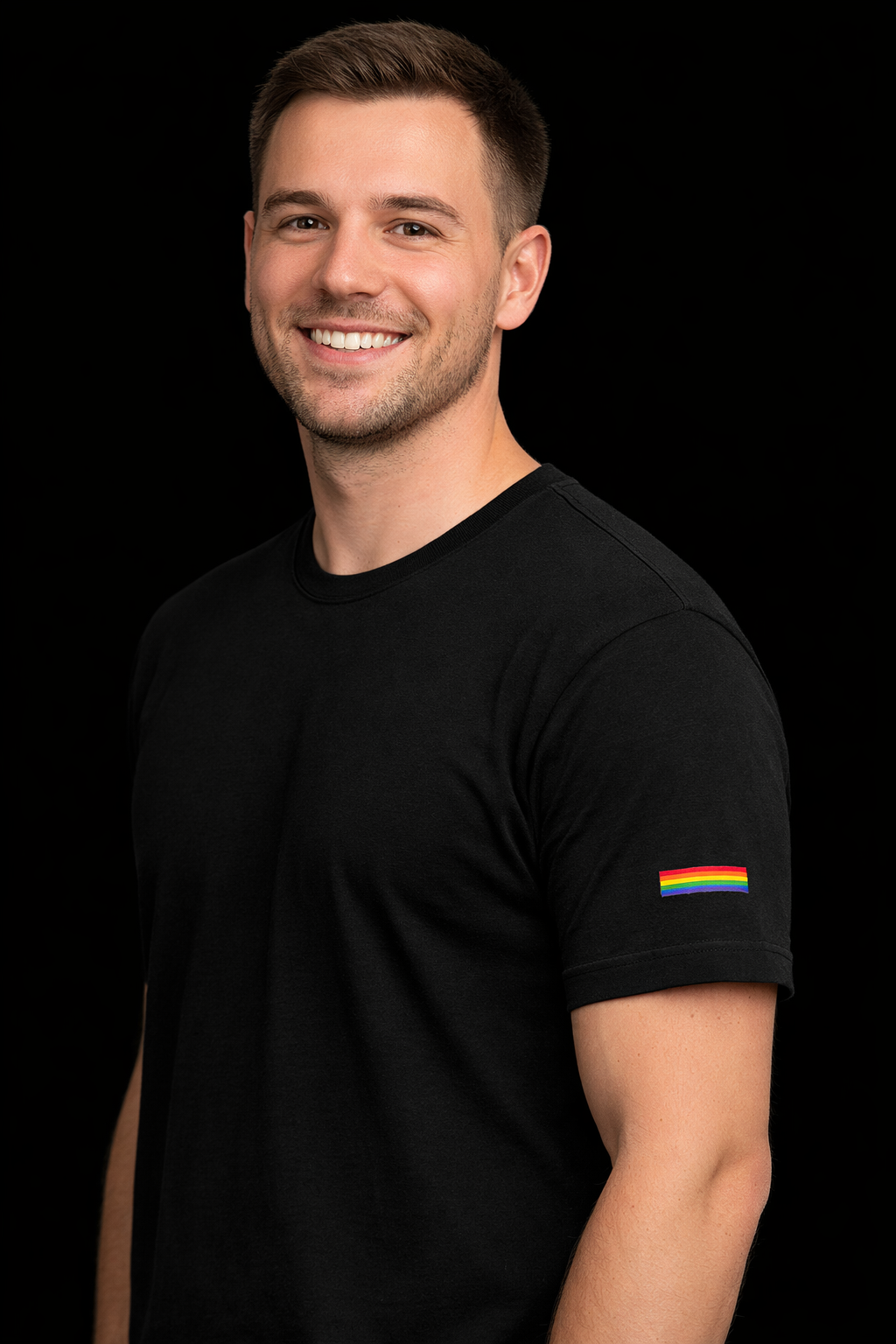 Pride Erme T-skjorte – Fargene følger deg