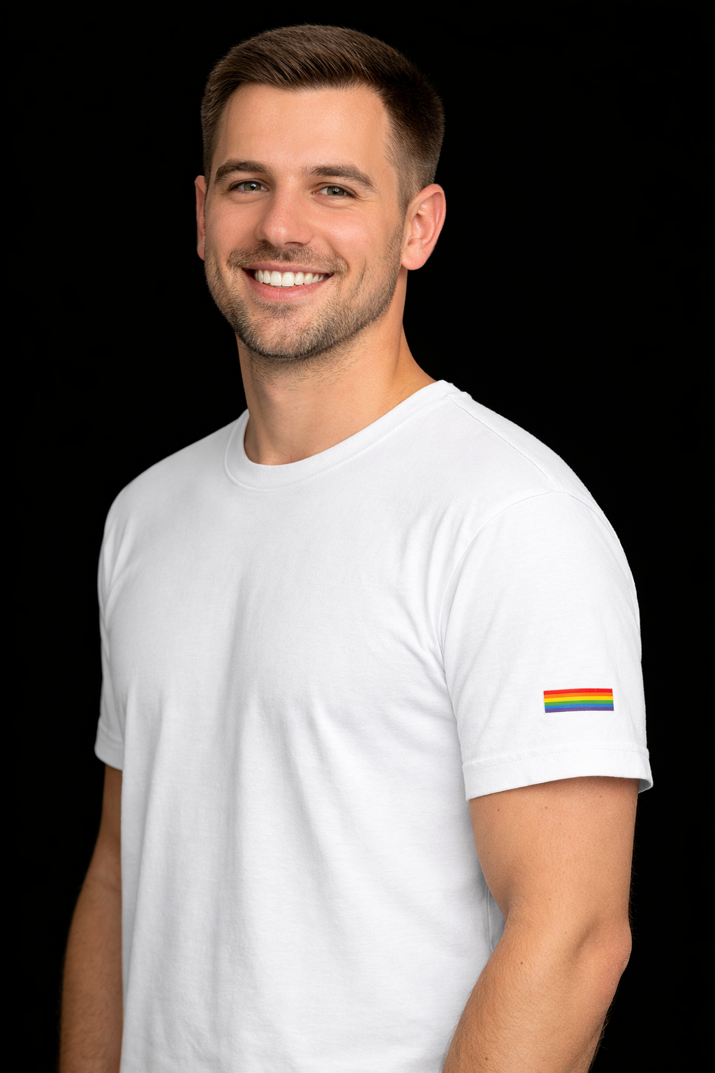 Pride Erme T-skjorte – Fargene følger deg