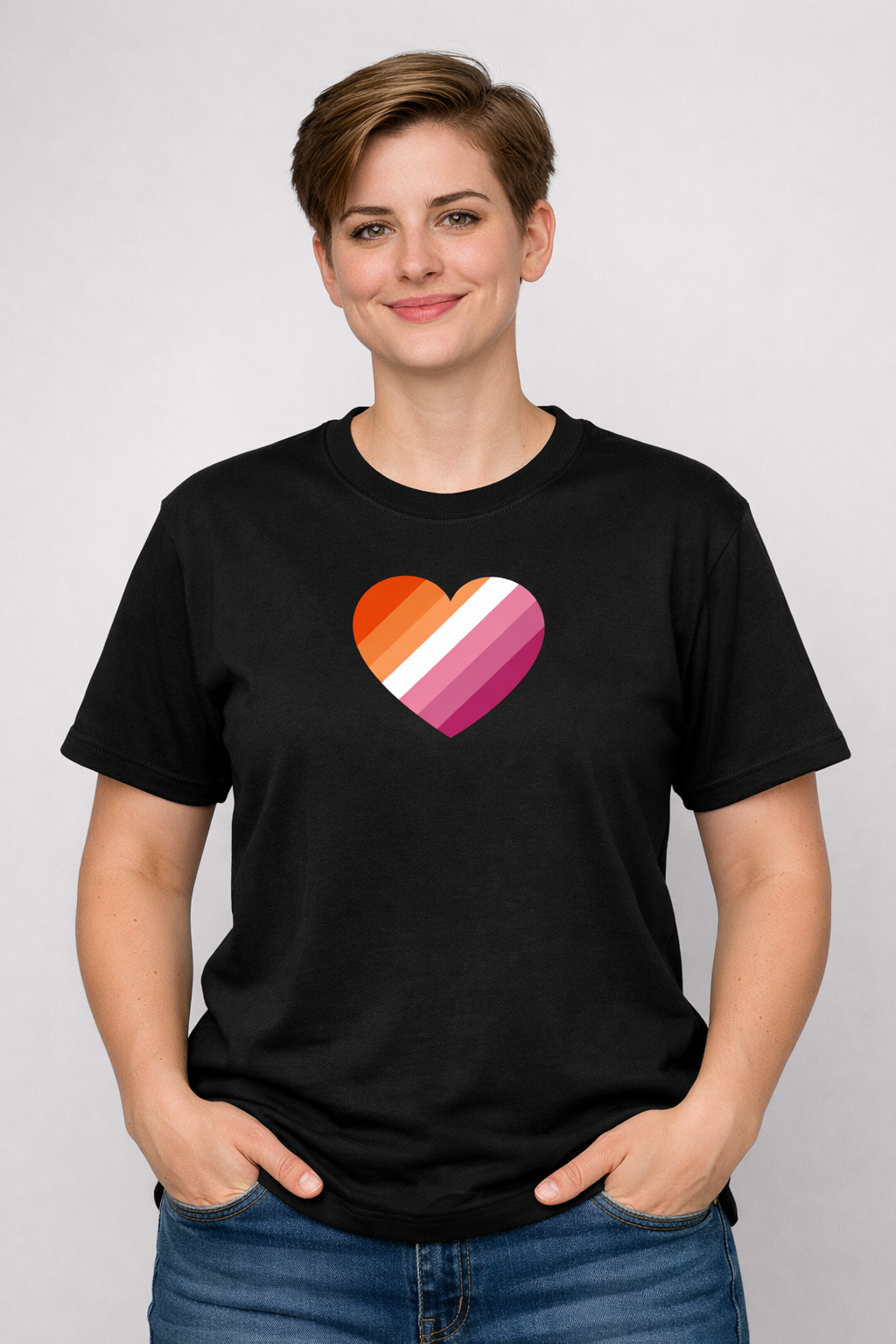 Lesbian Heart T-Shirt