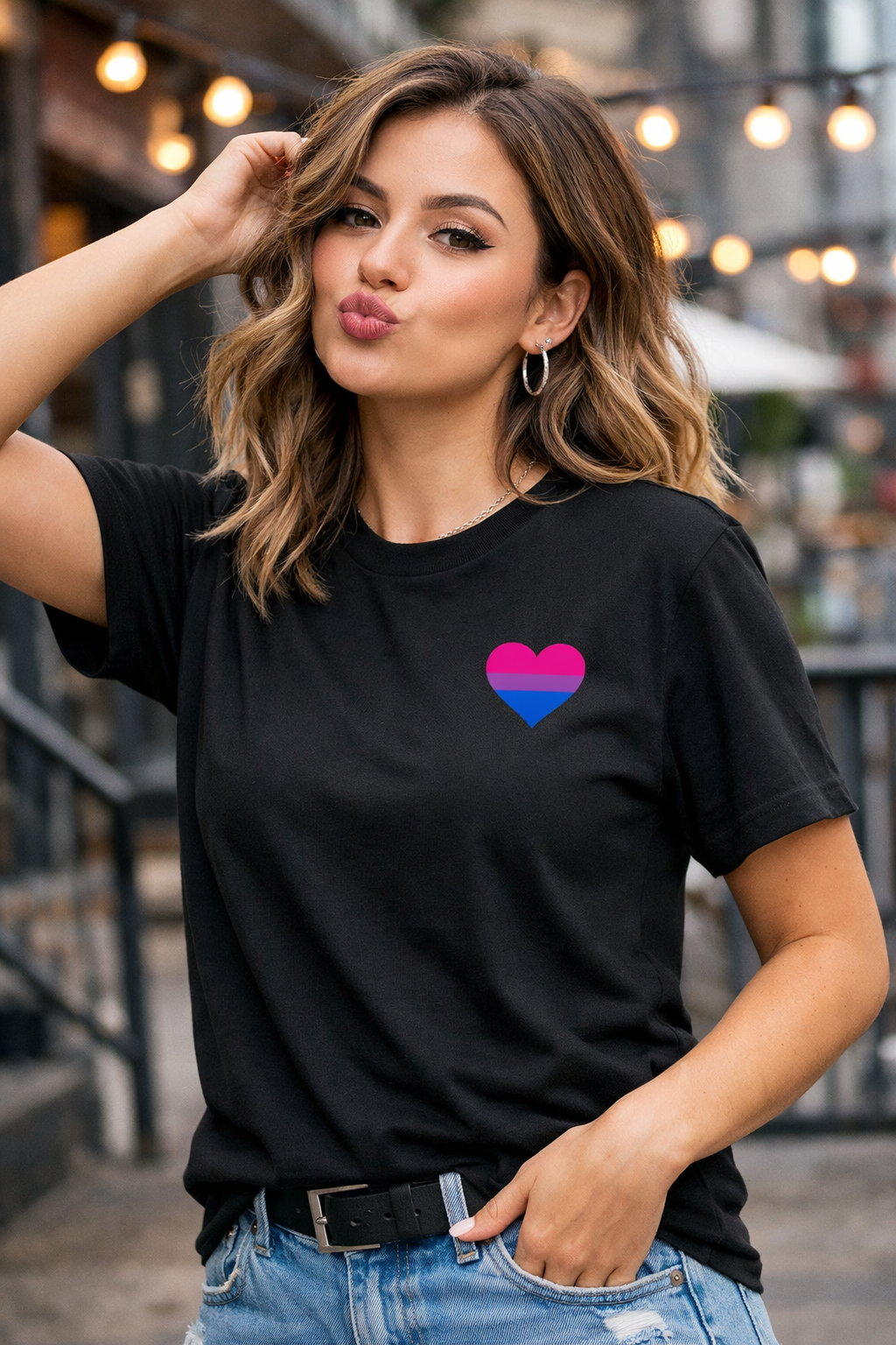Bisexual Heart T-Shirt