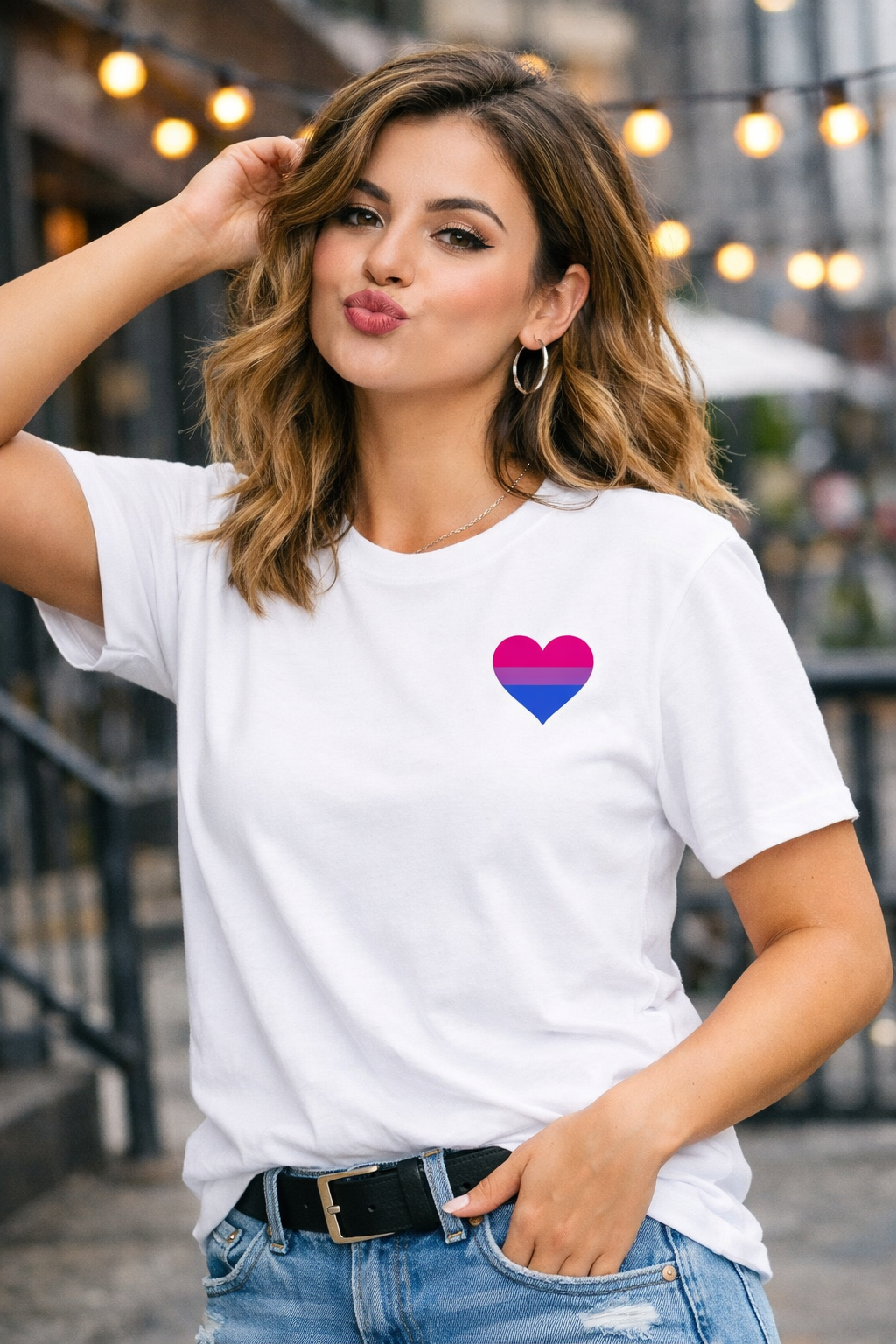 Bisexual Heart T-Shirt