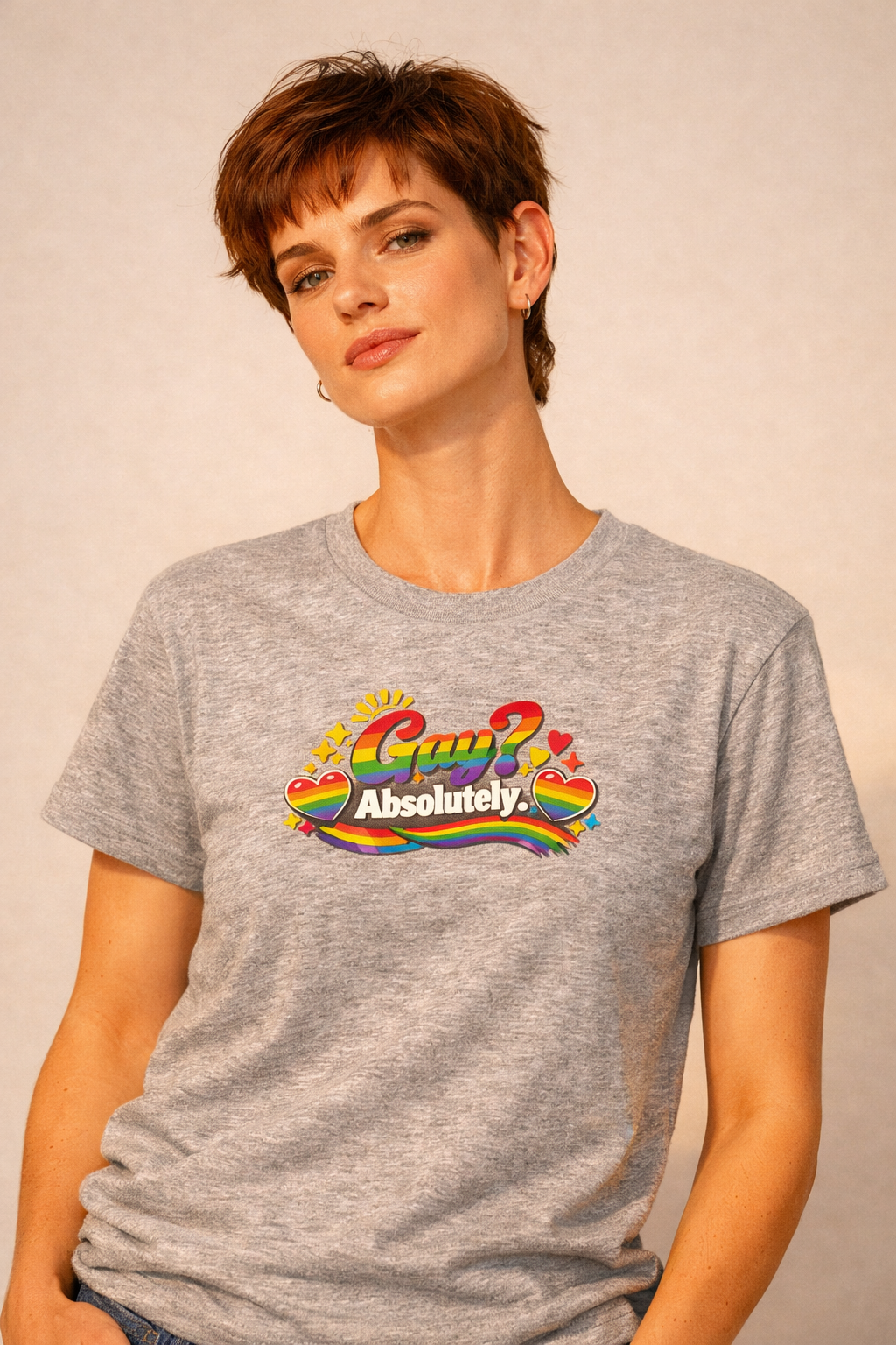Gay? Absolutely! T-skjorte