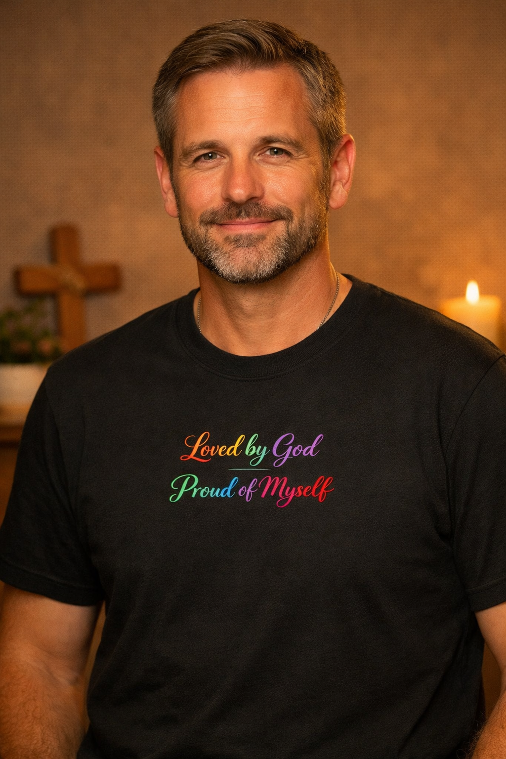Loved by God – Proud of Myself T-skjorte