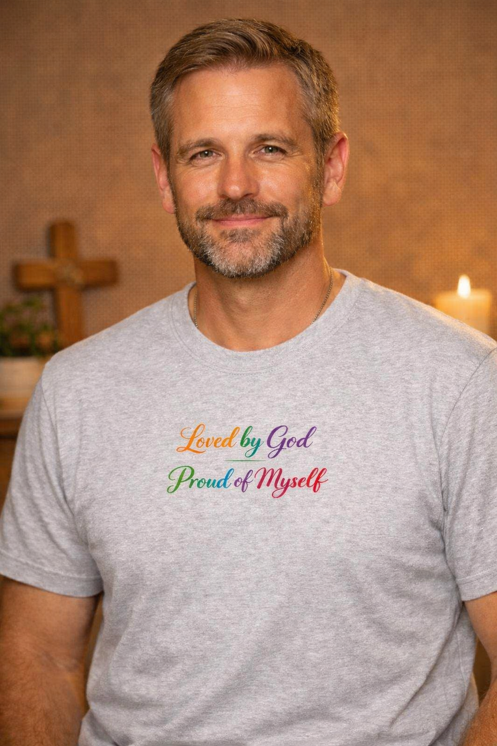 Loved by God – Proud of Myself T-skjorte