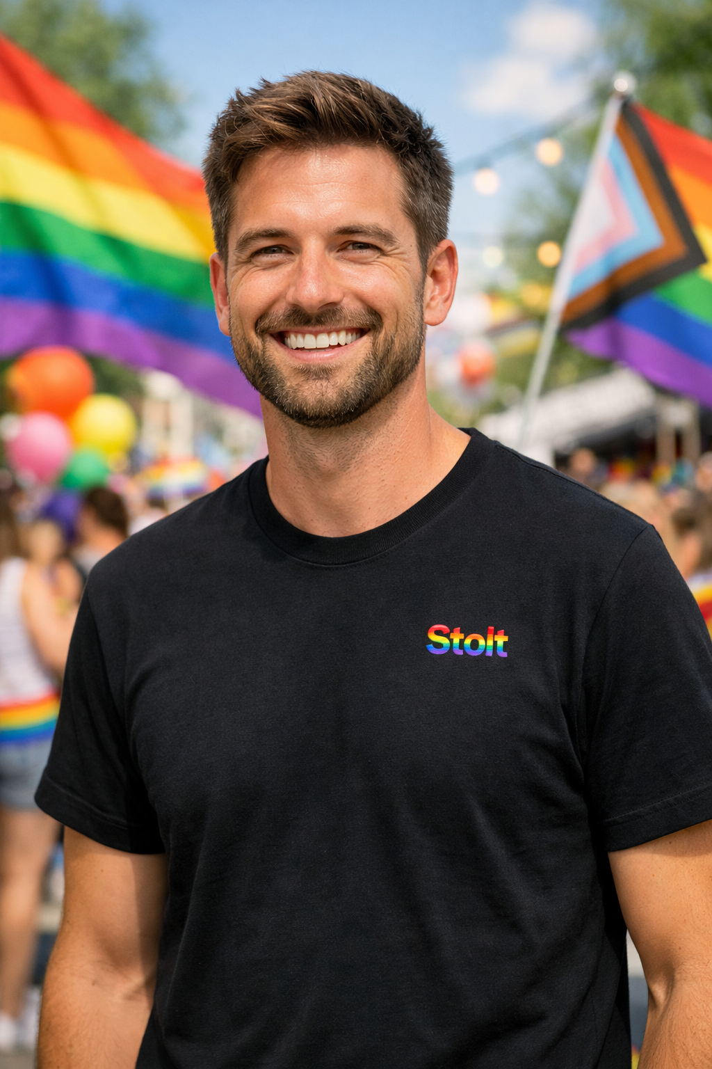 Pride T-skjorte – Stolt
