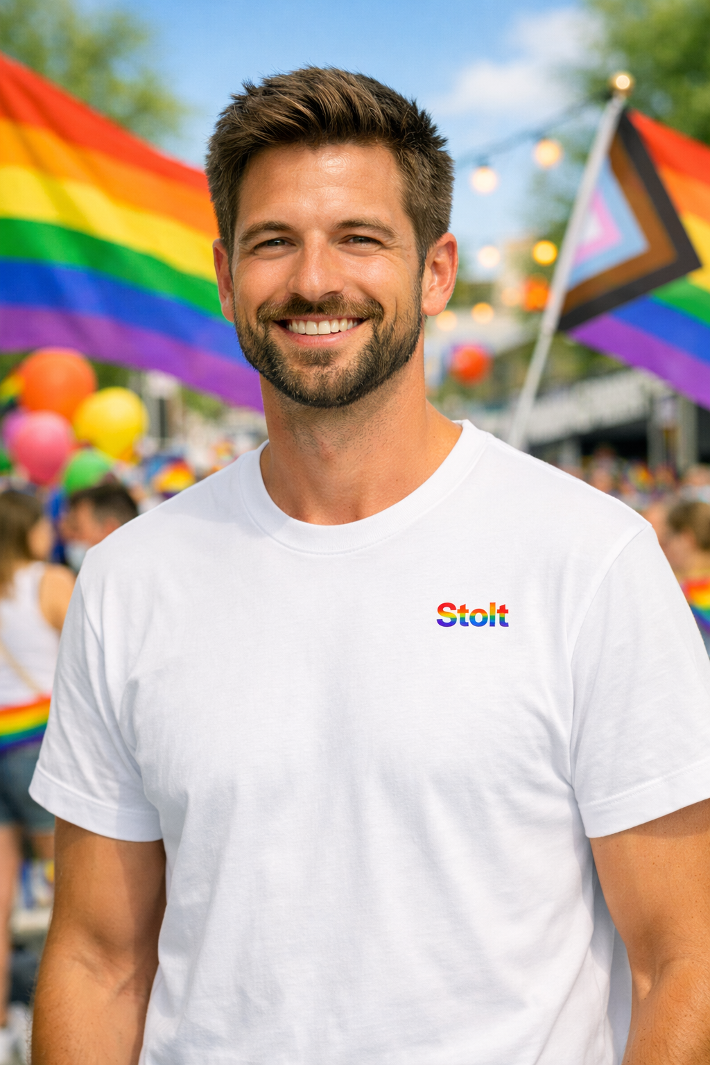 Pride T-skjorte – Stolt