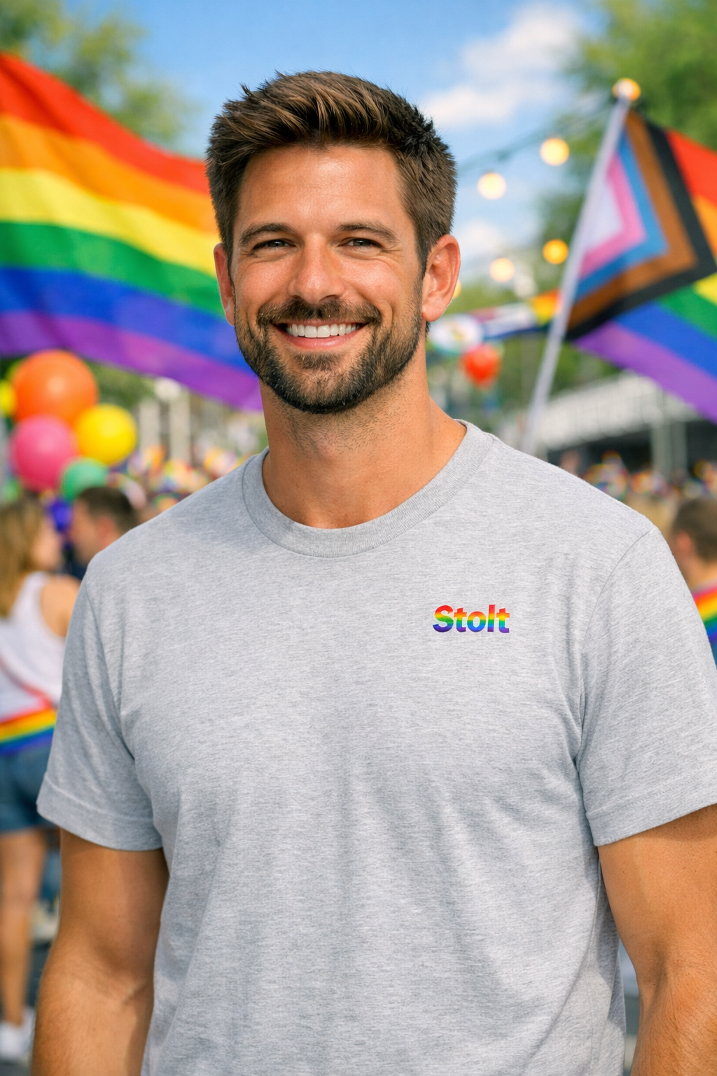 Pride T-skjorte – Stolt