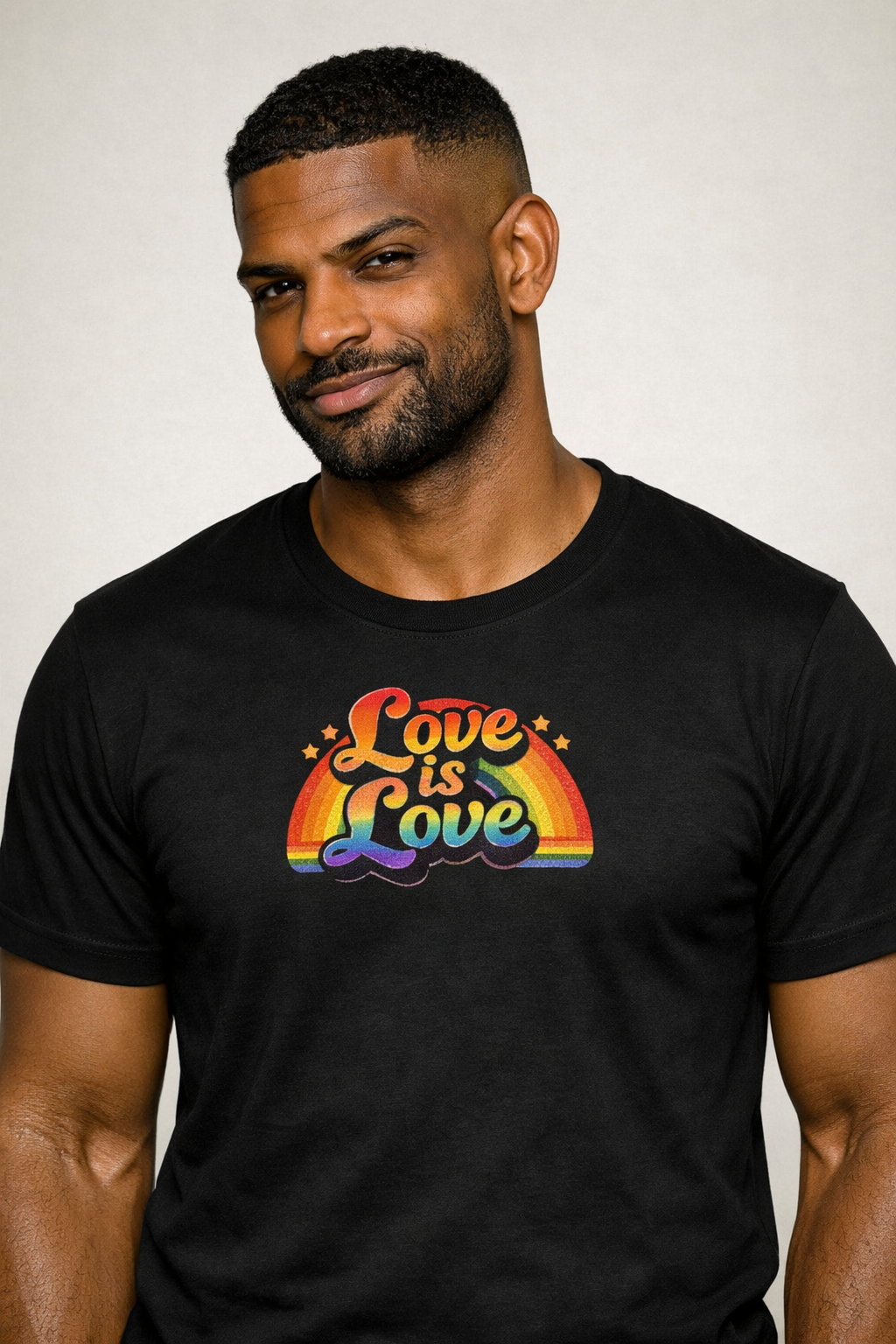 Love is Love – Retro Pride T-skjorte
