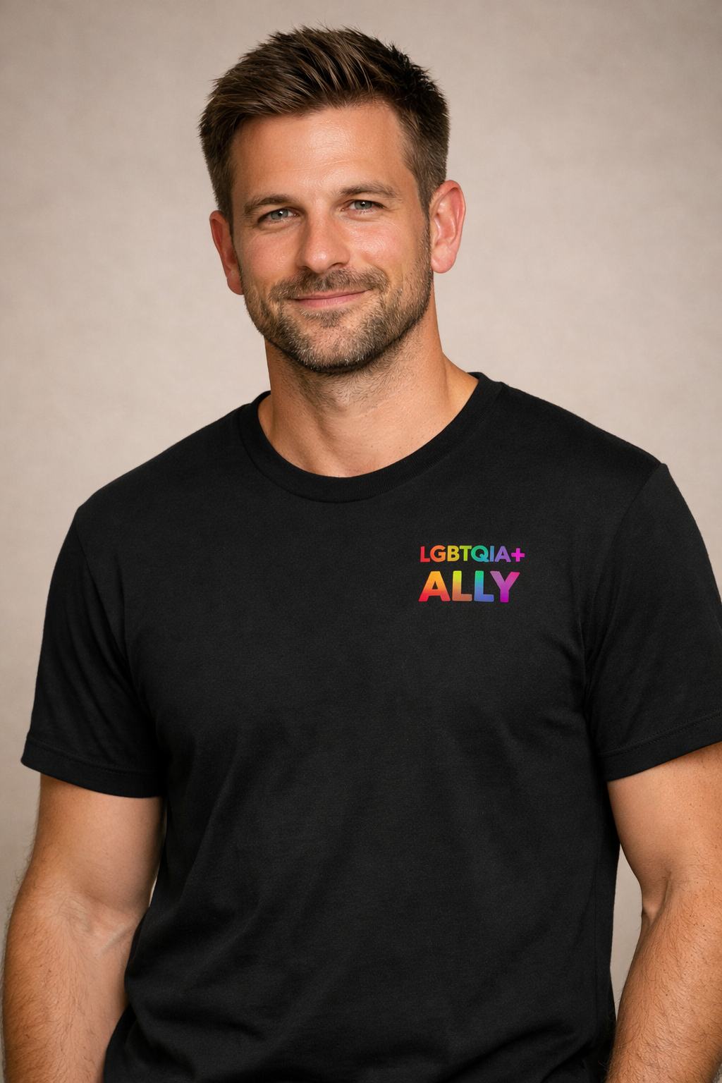 LGBTQIA+ Ally – Pride T-skjorte