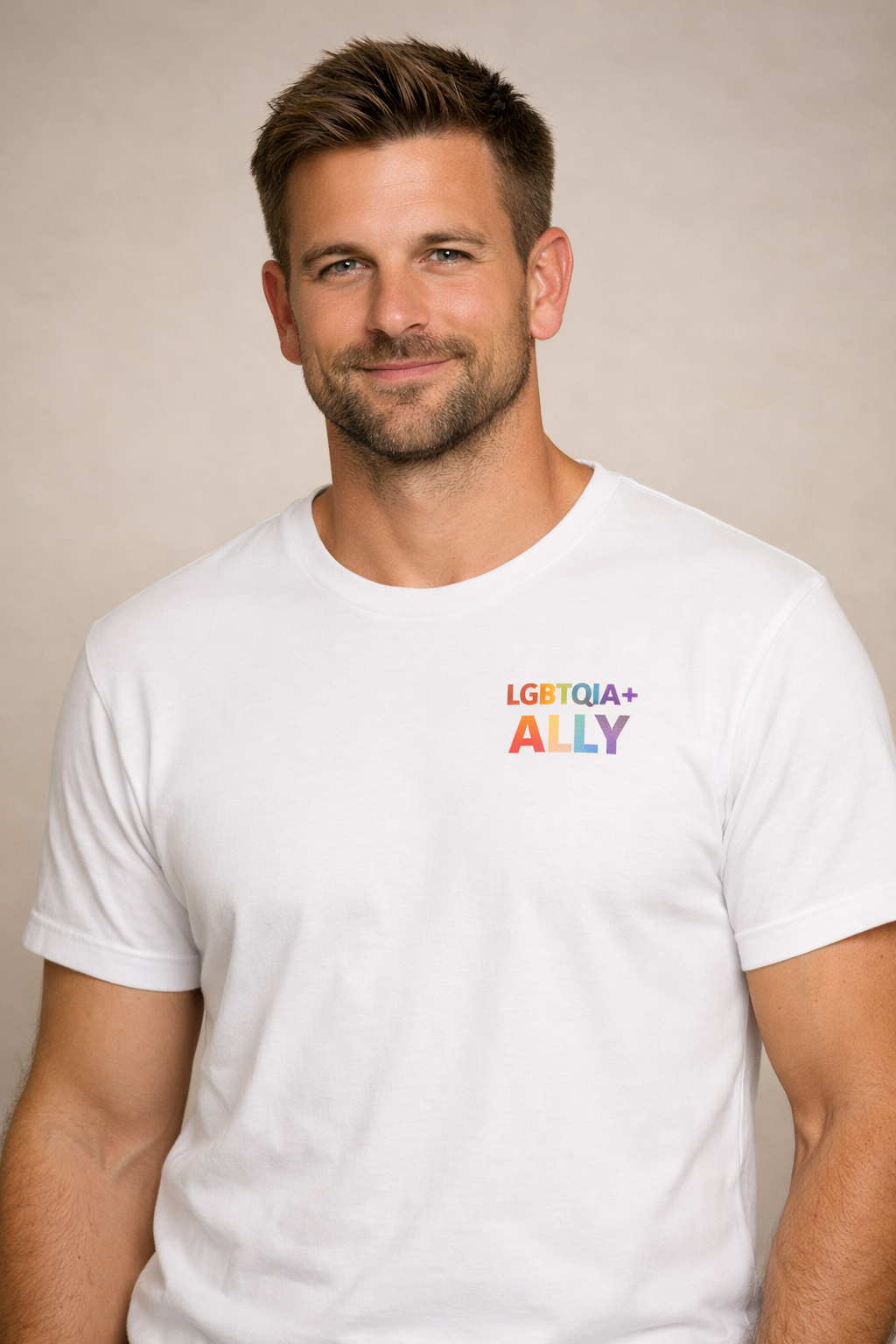 LGBTQIA+ Ally – Pride T-skjorte