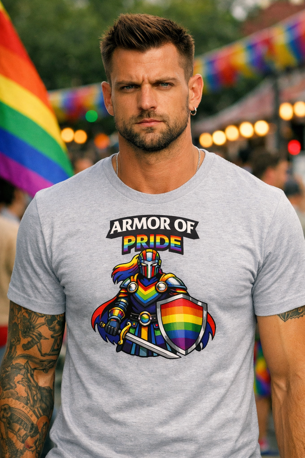 Amor of Pride – Ridder T-skjorte