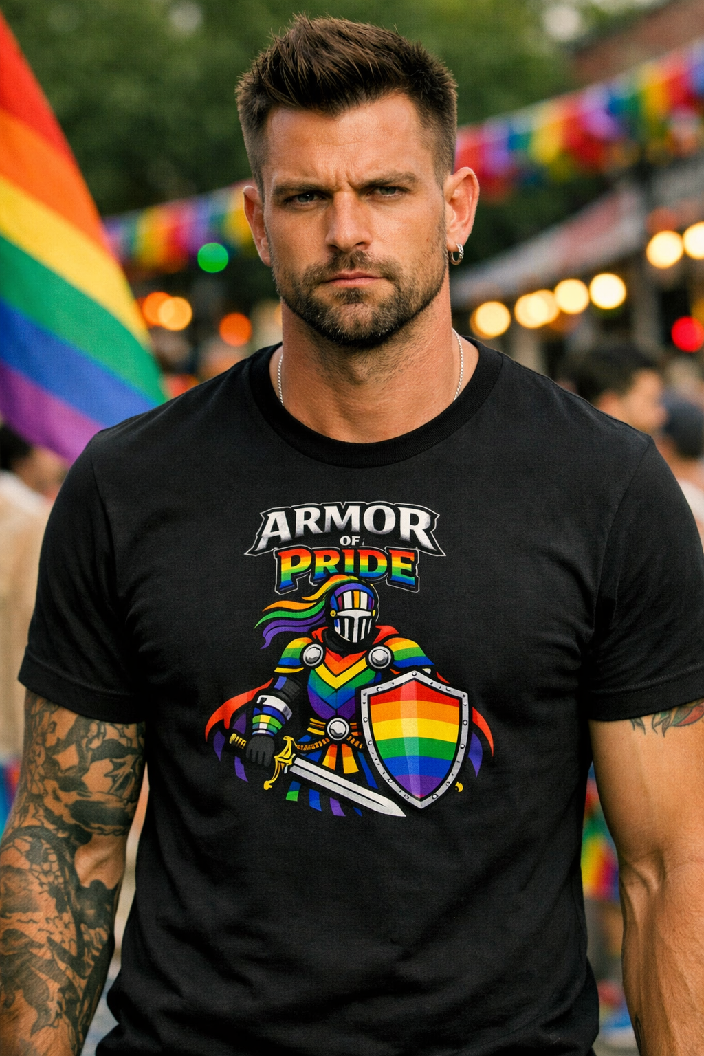 Amor of Pride – Ridder T-skjorte