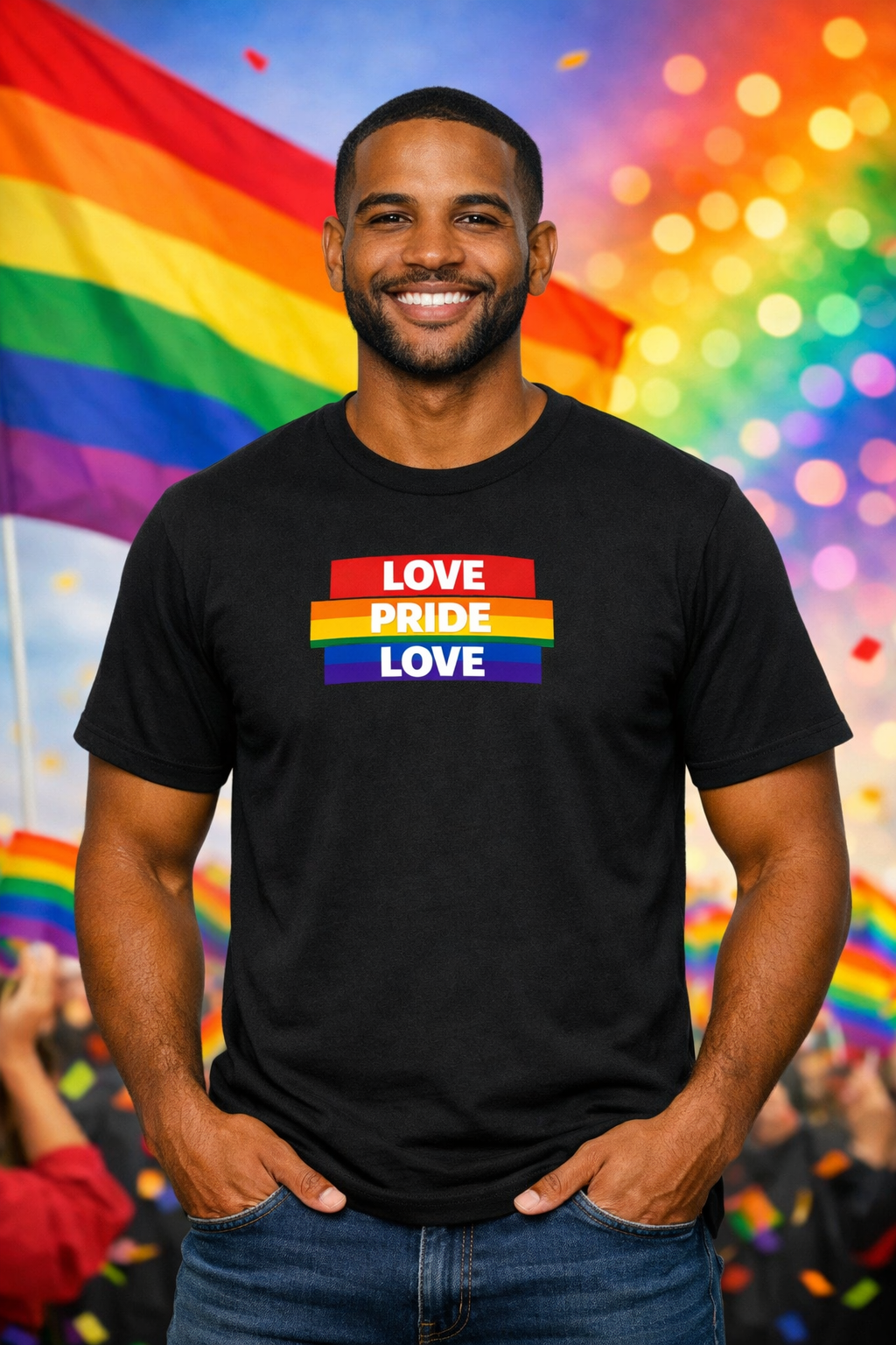 Love Pride Love T-skjorte