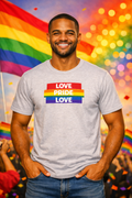 Love Pride Love T-skjorte