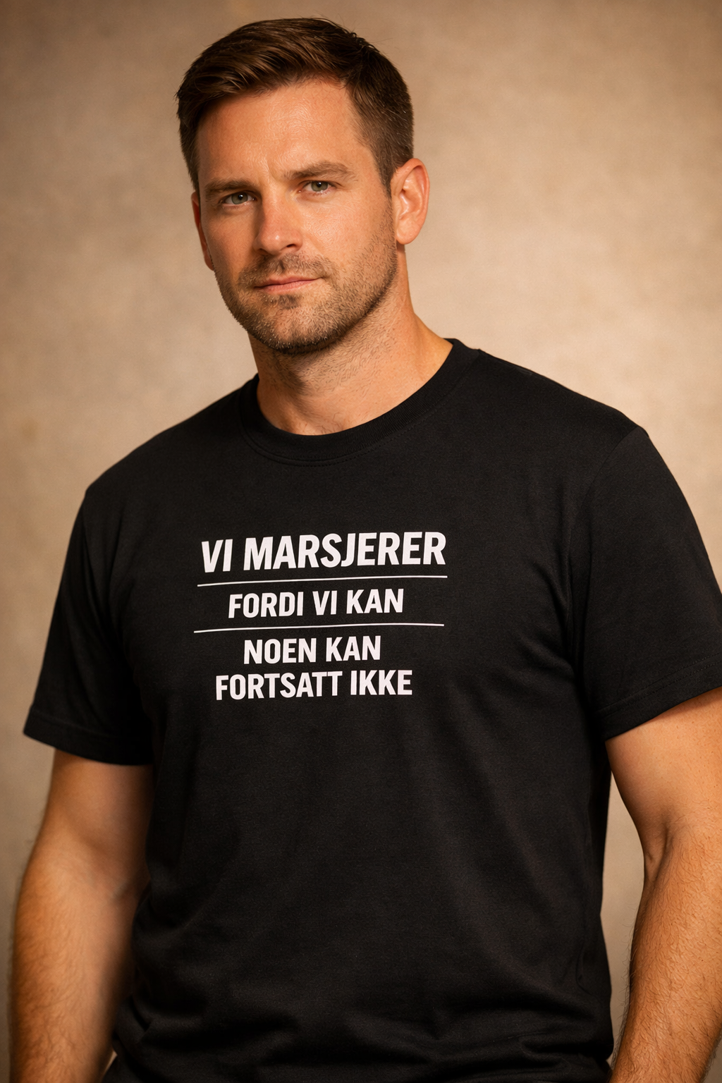 Vi marsjerer fordi vi kan – Pride T-skjorte
