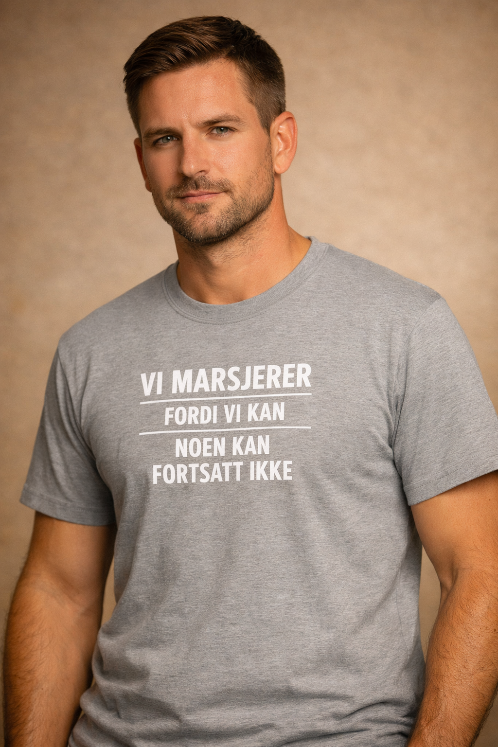Vi marsjerer fordi vi kan – Pride T-skjorte