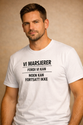 Vi marsjerer fordi vi kan – Pride T-skjorte