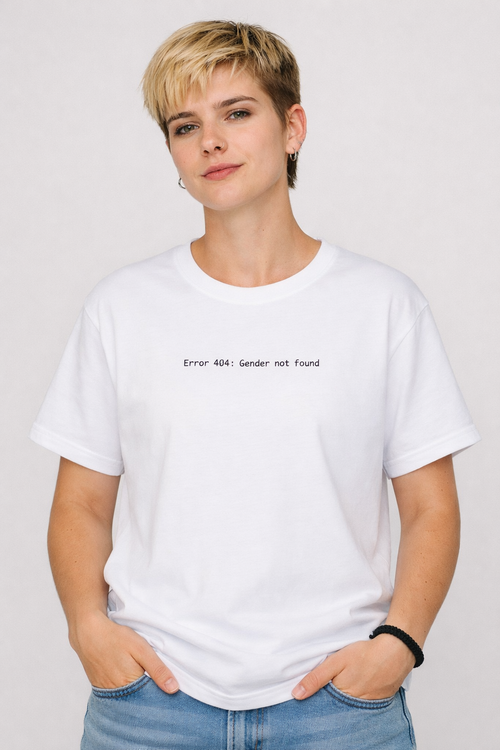 Error 404: Gender not found – T-skjorte