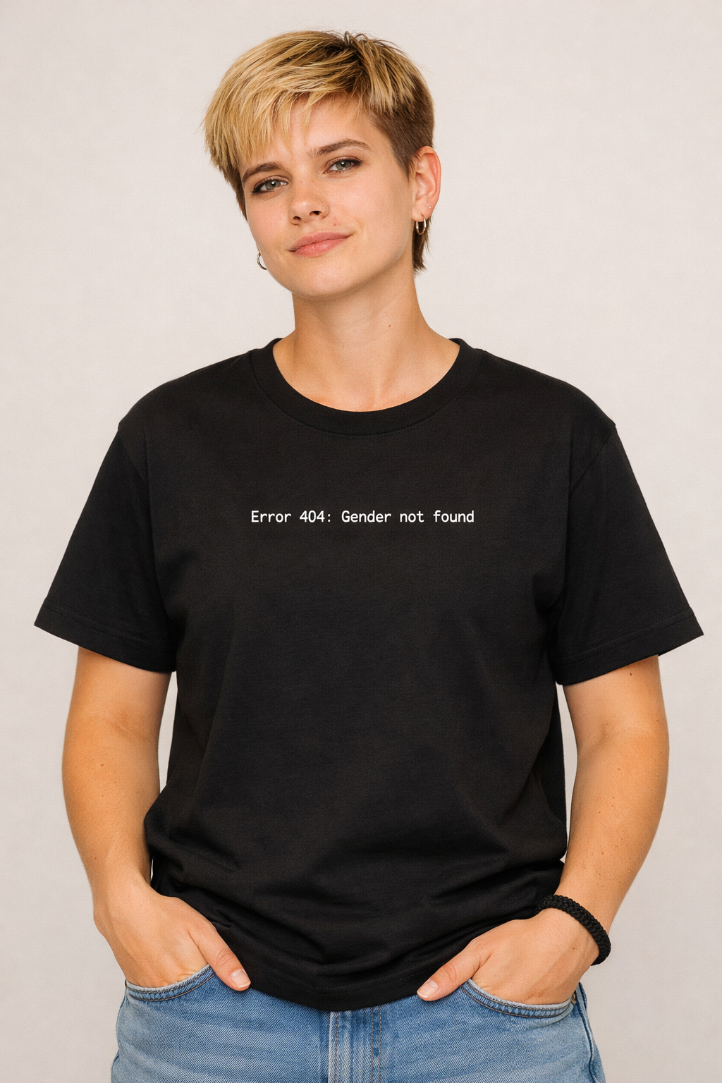 Error 404: Gender not found – T-skjorte