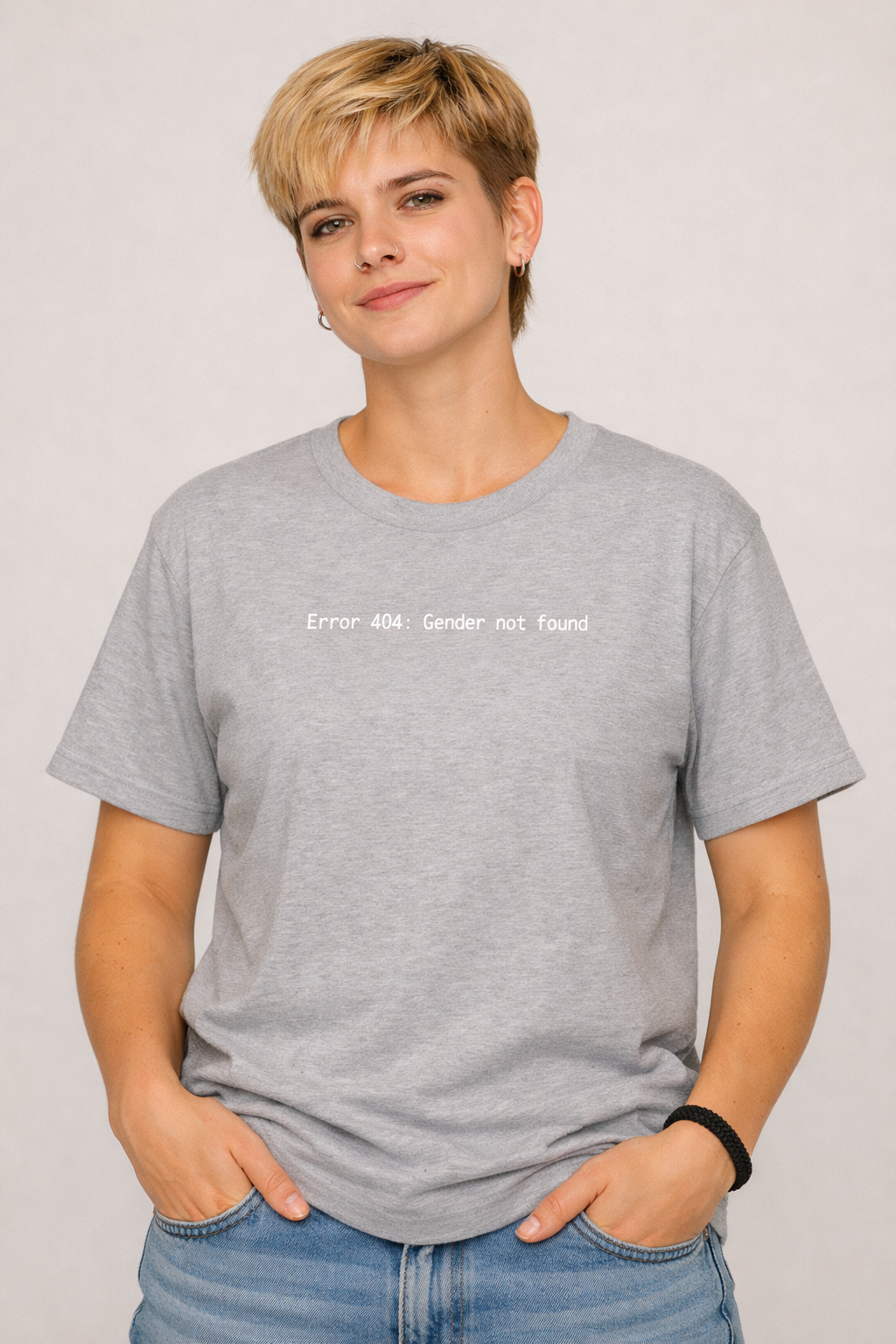 Error 404: Gender not found – T-skjorte