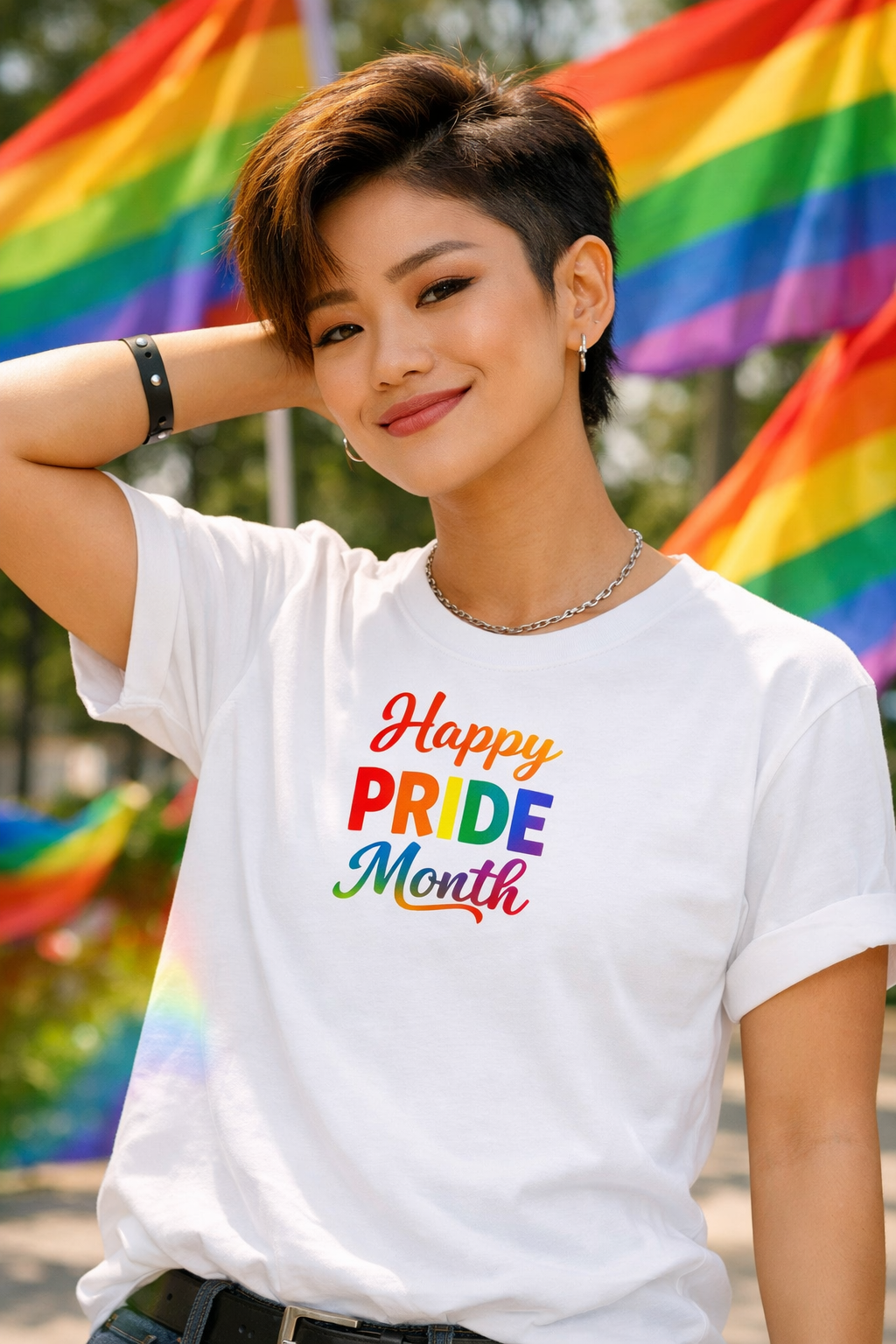 Happy Pride Month T-skjorte