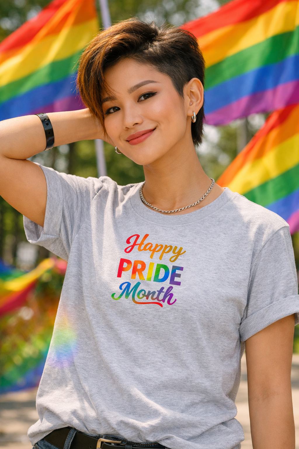 Happy Pride Month T-skjorte