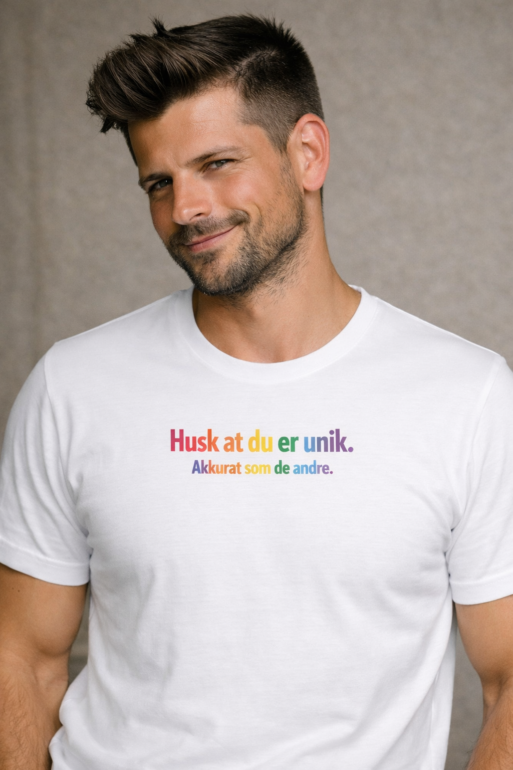 Husk at du er unik. Akkurat som de andre. T-skjorte