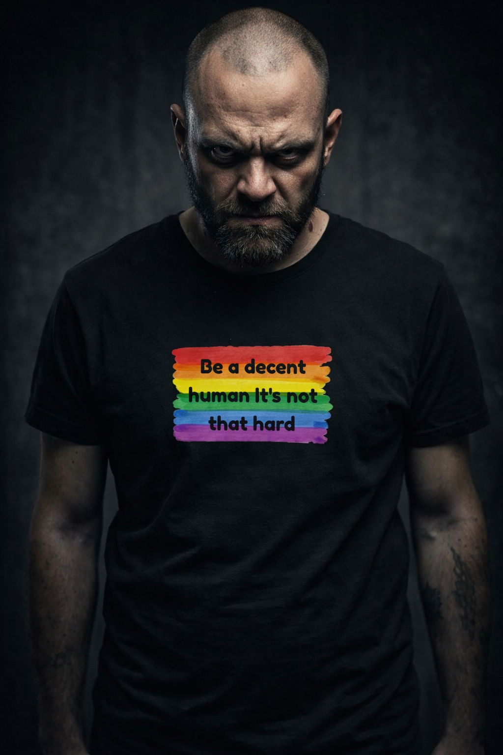 Be a Decent Human. It's Not That Hard. T-skjorte