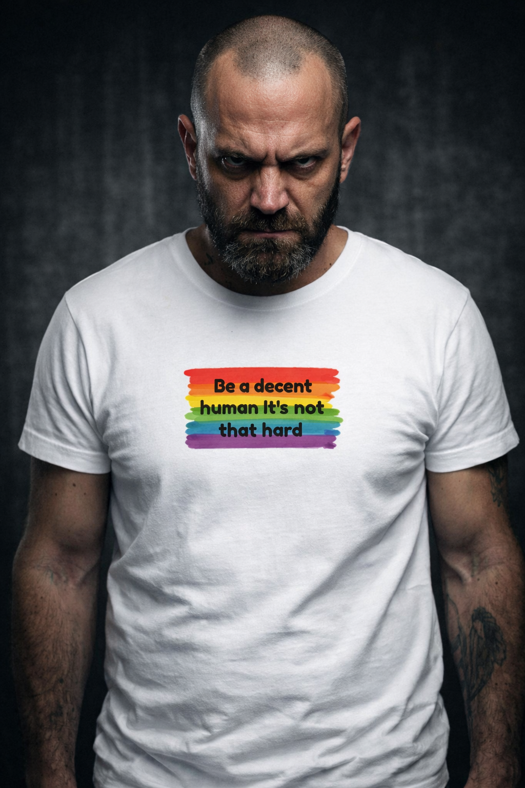 Be a Decent Human. It's Not That Hard. T-skjorte