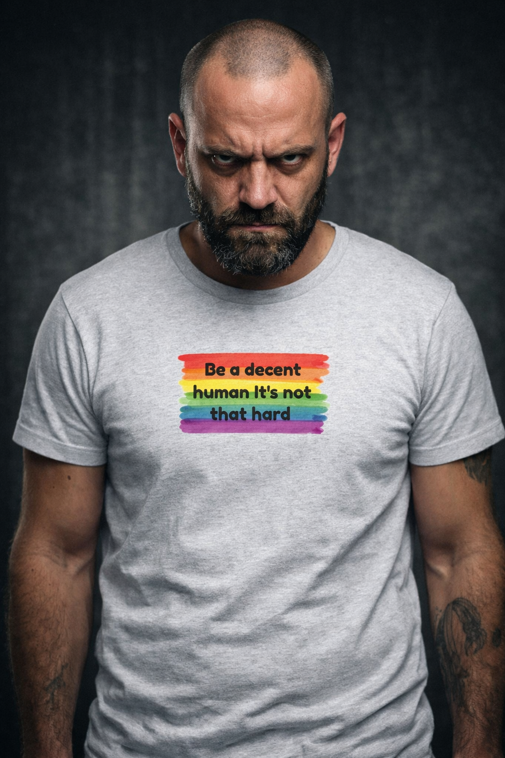 Be a Decent Human. It's Not That Hard. T-skjorte