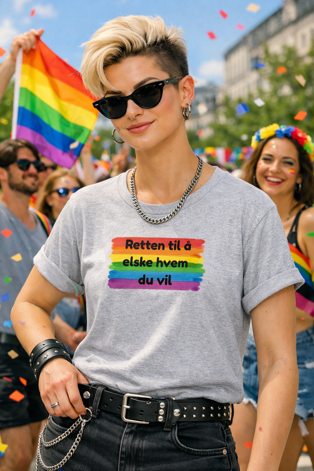 Retten til å elske hvem du vil T-skjorte