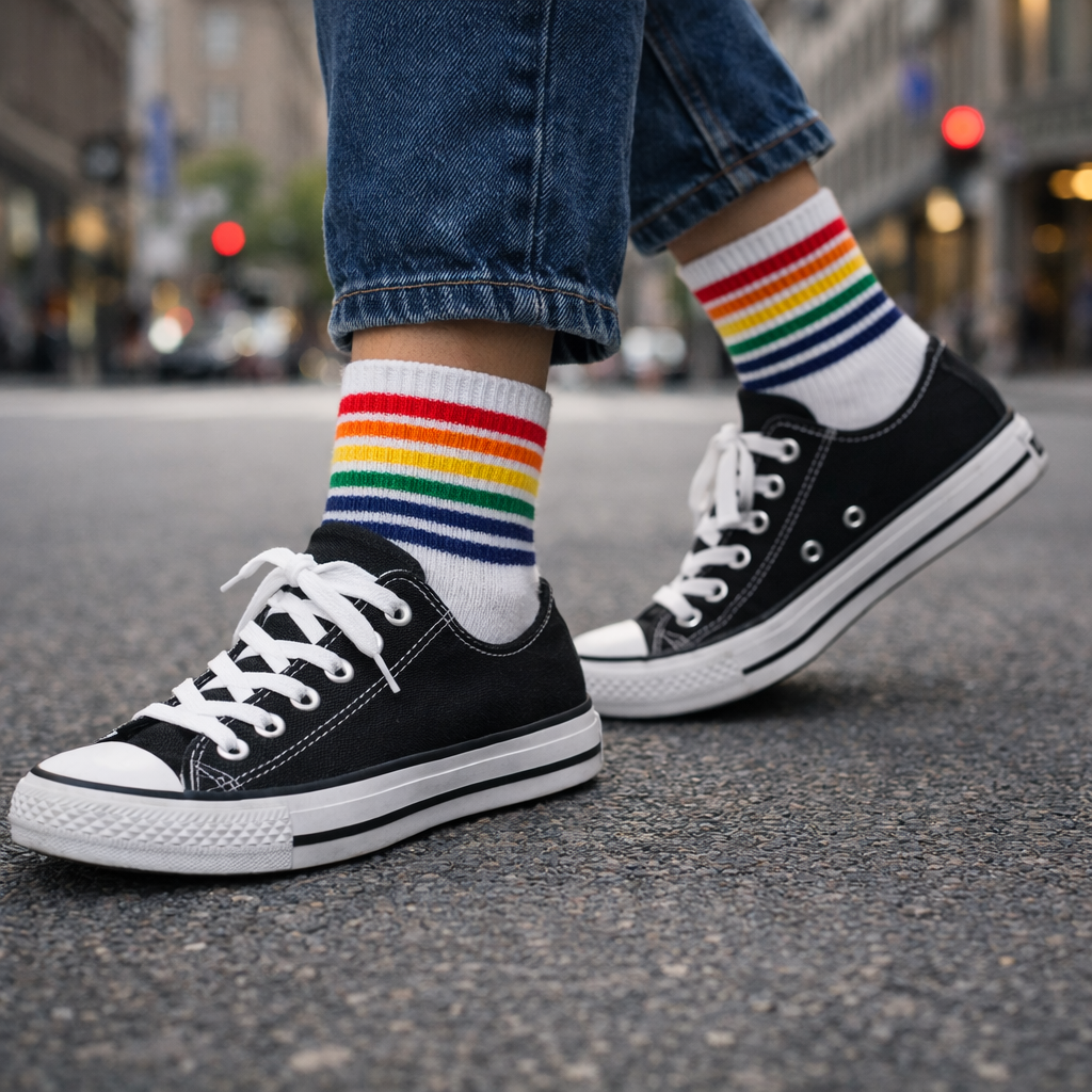 Pride Sokker – Hvit
