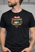 "Don't Judge What You Don't Understand" – Pride & Trans Flag Tee