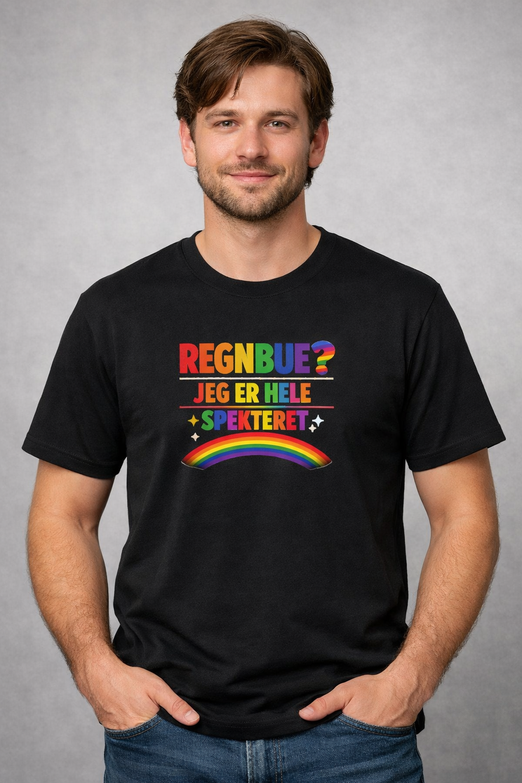 Regnbue? Jeg er hele spekteret 🌈