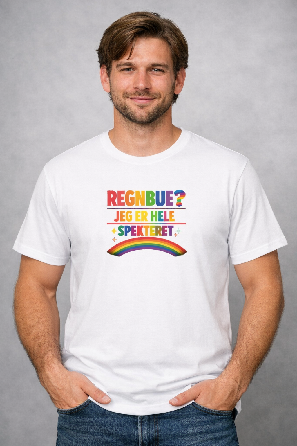 Regnbue? Jeg er hele spekteret 🌈